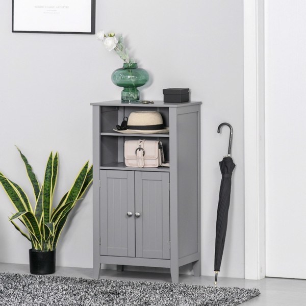 dropship Bathroom Storage Cabinet-Grey