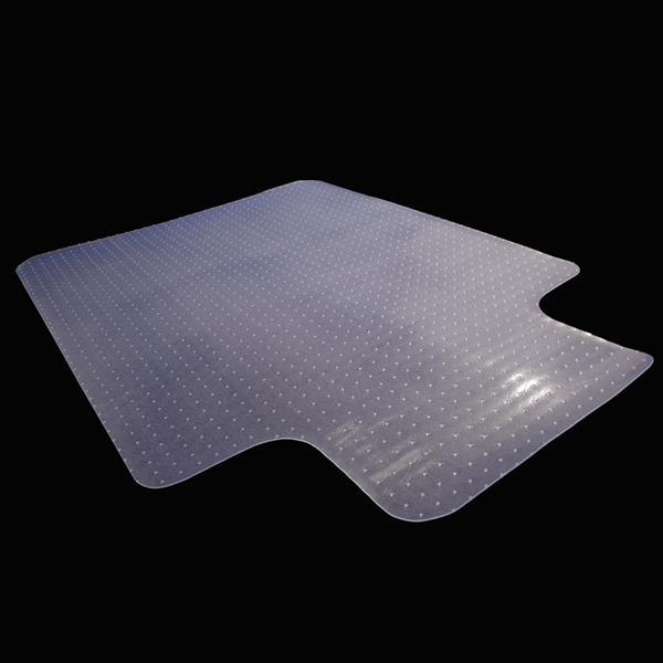 dropship 90 x 120 x 0.22cm PVC Home-use Protective Mat Chair Pad with Nail for Floor Chair Transparent