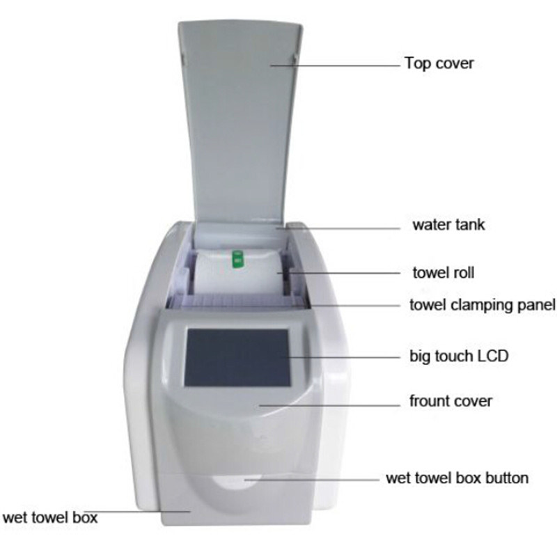dropship Bestselling Products Club Salon Hotel Design Wet Towel Dispenser Newest Home Office Electric Silver 300 220 AULICAS 09