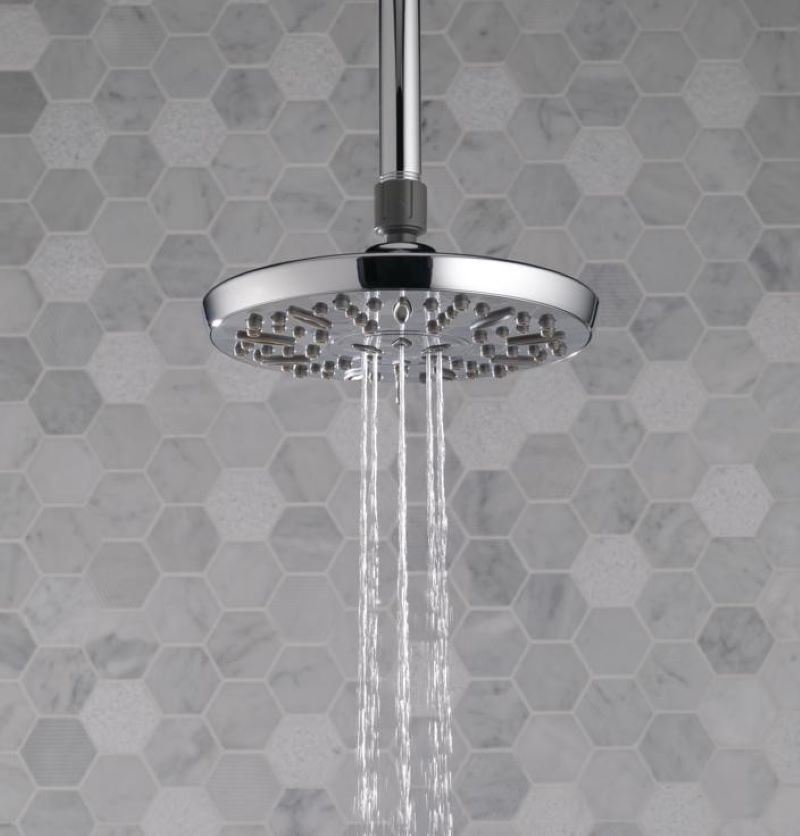 dropship Easily Installation Adjustable Shower Head with Anti-Clogging Nozzles