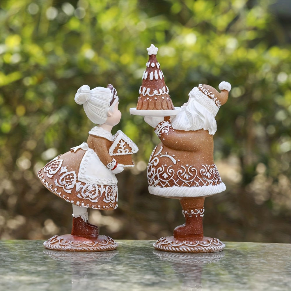 dropship 1pc Small Ornament,Couples Gifts, Christmas Crafts Resin Ornaments,Art Decor Sculpture Statue Decor, Sculpture Art Miniature Cute Ornament, Home Living Room Bar Cafe Decor Ornament, Room Decor