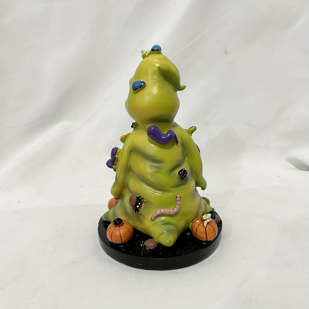 dropship 1pc, Resin Halloween Witch Figurine - Perfect Table Decoration for Christmas Parties and Kids Novelty Gift