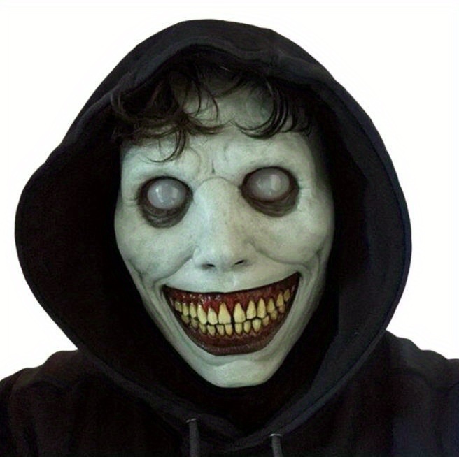 dropship Creepy Halloween Mask Demons Horror Face Masks Cosplay Props Headwear Dress Up Party Clothing Accessories Gifts