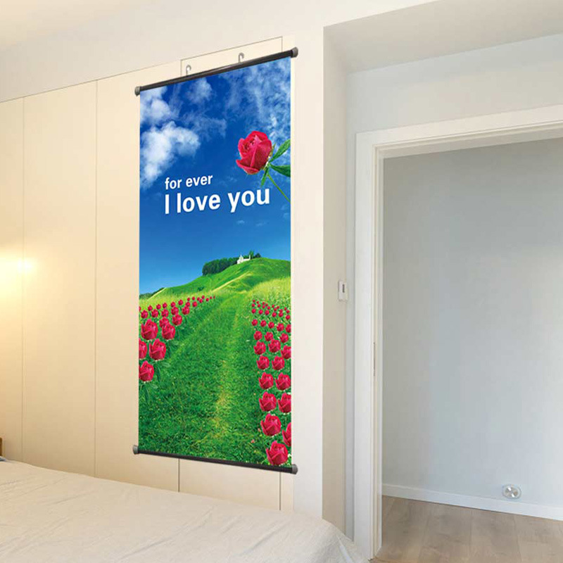 dropship Cloth Hanging Painting Nature Scenerys Poster Print Landscape Painting Room Decoration (cloth hang photo vertical 38cm x 80cm or 15" x 32")