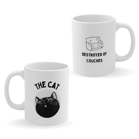 dropship The Cat Destroyer Of Couches Coffee Tea Mug
