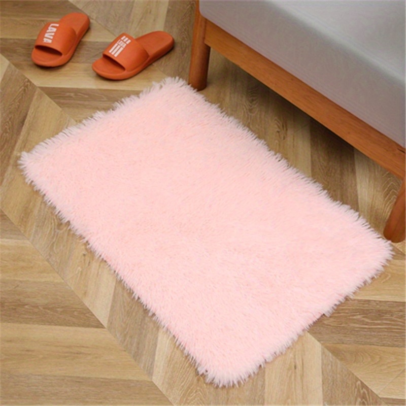 dropship 1pc, Luxury Soft Plush Shaggy Area Rugs for Bedroom, Living Room, and Nursery - Non-Slip, Washable, and Non-Shedding - Perfect for Home Decor and Room Decor - 19.69x31.5 Inches