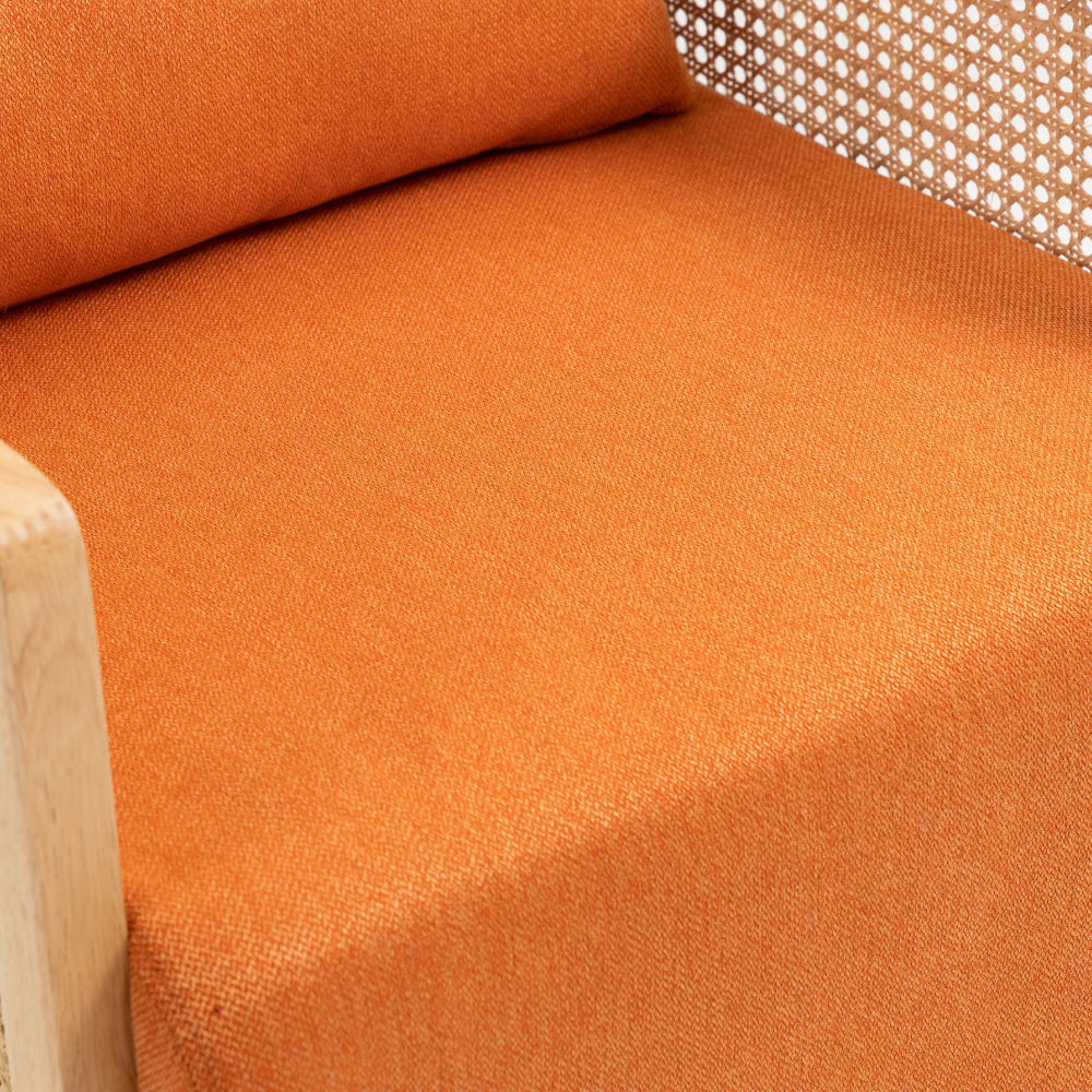 dropship COOLMORE Modern Comfortable Upholstered Accent Chair/ Linen Accent Chair for Living Room, Bedroom