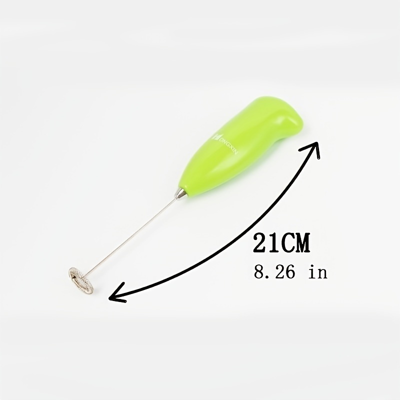 dropship 1pc Upgraded Mini Handheld Milk Frother for Coffee and More - Battery Operated Mixer and Blender for Frappe, Latte, Milk, Matcha - Perfect for On-the-Go Brewing