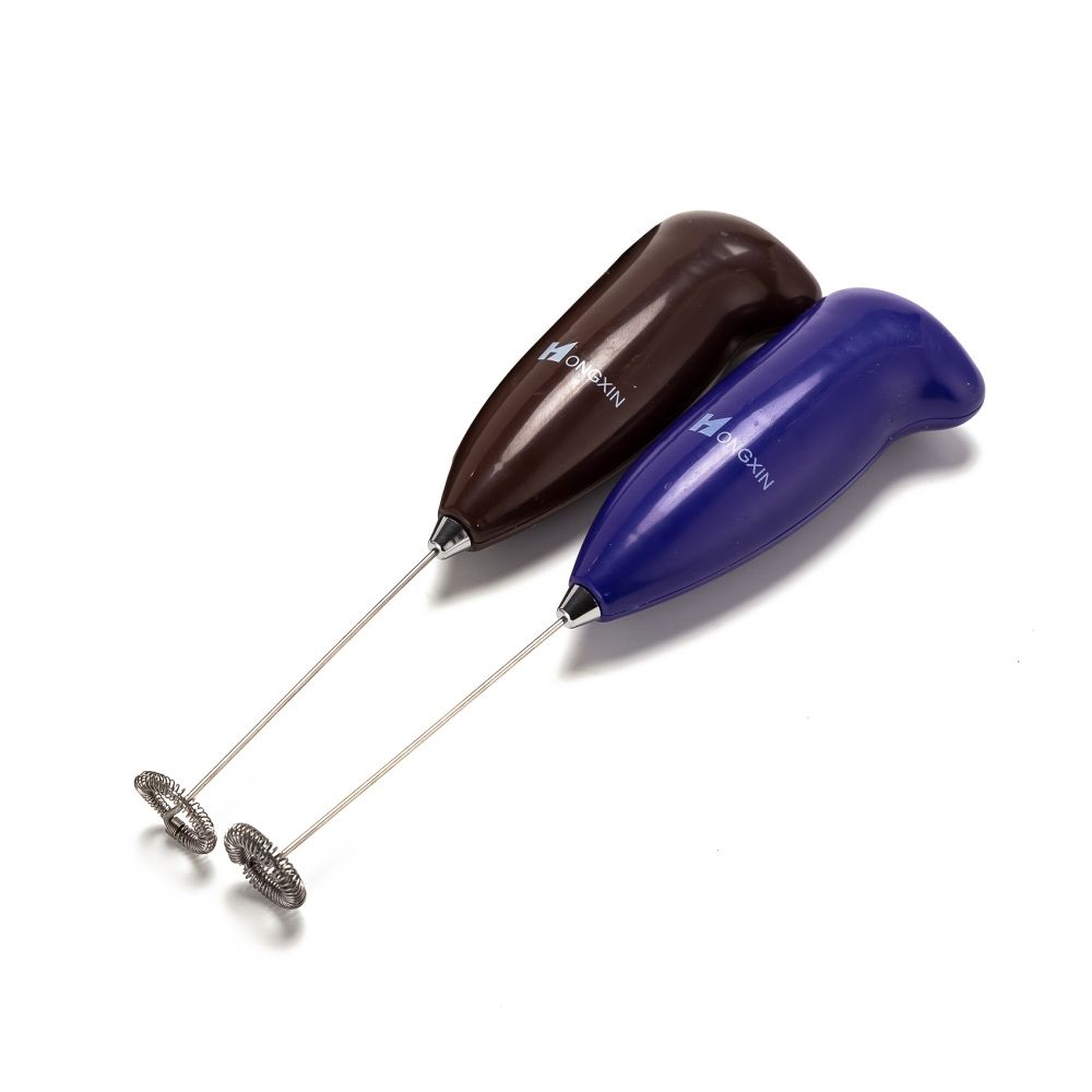 dropship 1pc Upgraded Mini Handheld Milk Frother for Coffee and More - Battery Operated Mixer and Blender for Frappe, Latte, Milk, Matcha - Perfect for On-the-Go Brewing