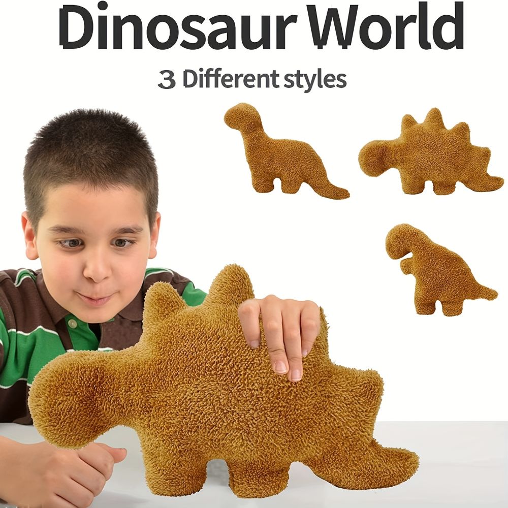 dropship 1pc, Stegosaurus-18 Inch Dinosaur Plush Fleece, Soft Dinosaur, Birthday Gift, Dinosaur Theme Party Decoration, Christmas Gift