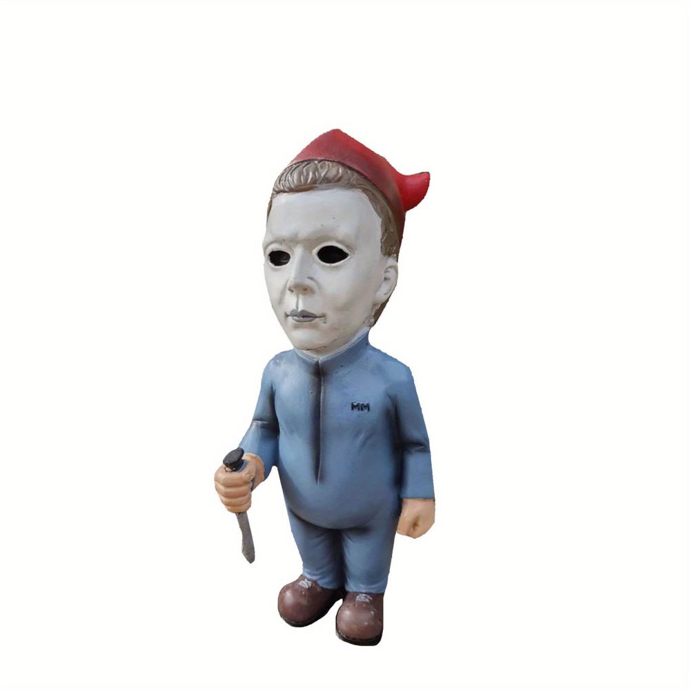 dropship 1pc Halloween Decor Horror Movie Character Sculpture Car Hanging Pendant Horror Decoration Funny Pendant Car Dwarf Pendant