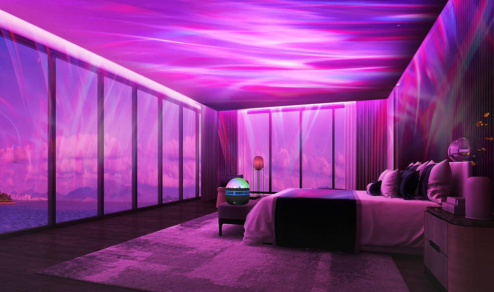 dropship 1pc Starry Sky Projector, Nebula Night Light, Star Galaxy Night Light For Bedroom Gaming Room Home Decor