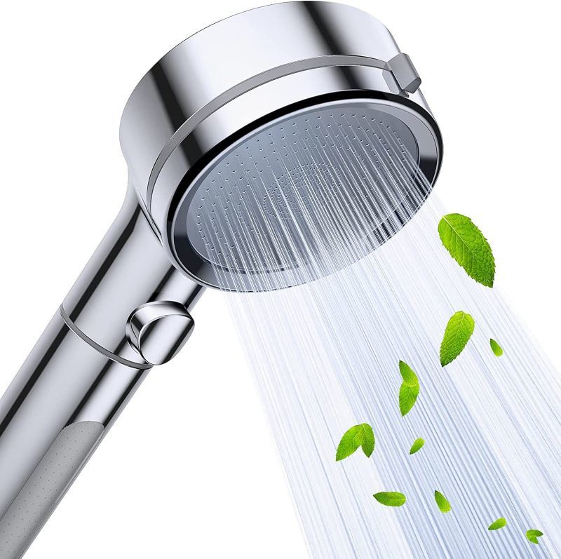 dropship Easily Installation Adjustable Shower Head with Anti-Clogging Nozzles