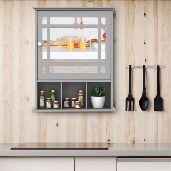 dropship Bathroom Cabinet with Mirror