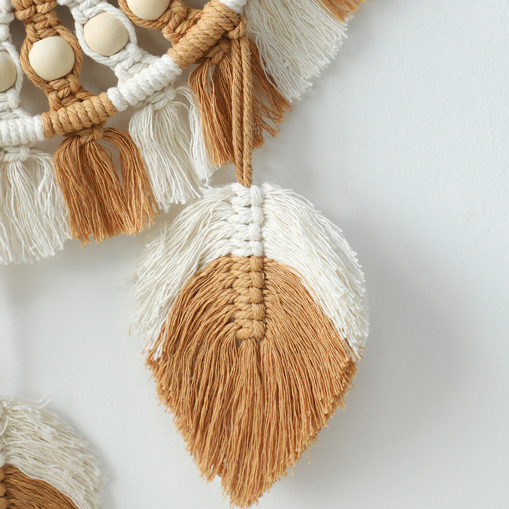 dropship 1pc, Bohemian Hand-Woven Dream Catcher with Mirror - Wall Art, Home Decor, Birthday Gift, Festival Decor