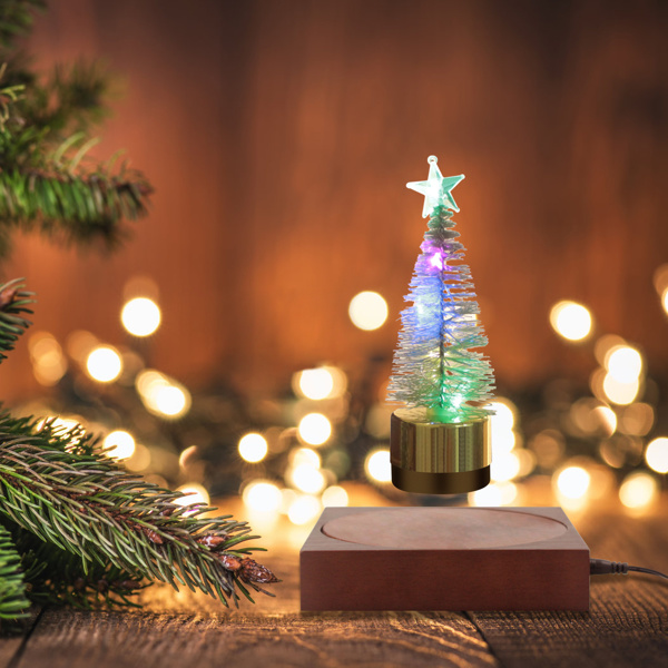dropship Levitation Christmas tree lamp,Creative Christmas Gift,Unique Decorative Tech Toy