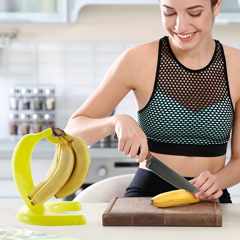 dropship 1pc, Detachable Banana Hanger - Fruit Preservation Storage Hooks for Fresh Bananas, Tree Bracket, Home Decoration, Kitchen Utensils, Apartment Essentials, College Dorm Essentials