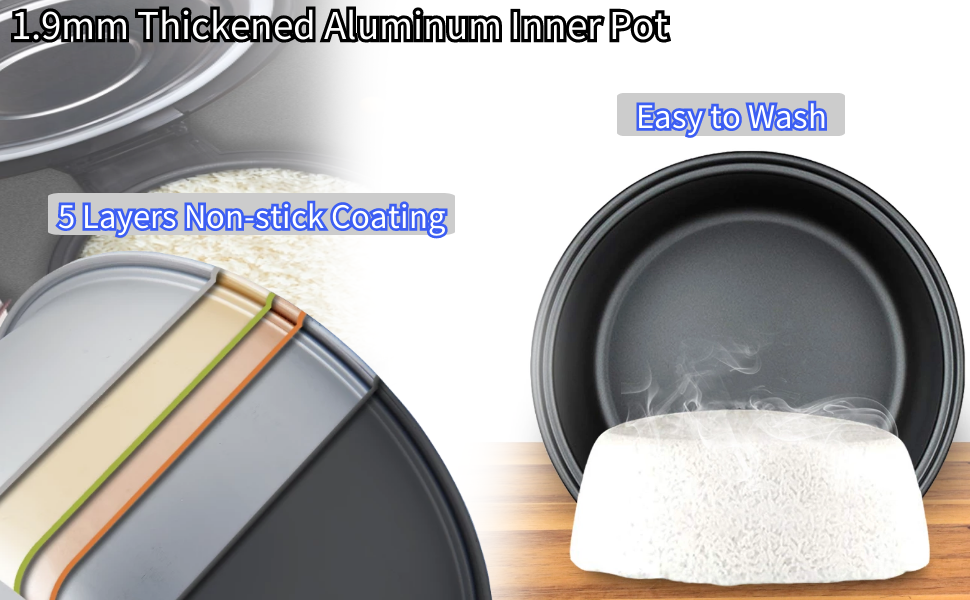 dropship Commercial Rice Warmer (Warm Function only, not a Cooker)18.1QT/110 CUP Food & Electric Rice Warmer Non-stick Inner Pot