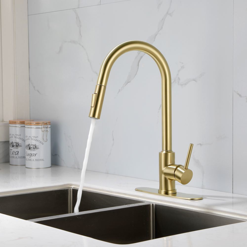 dropship Pull Down Sprayer Kitchen Faucet